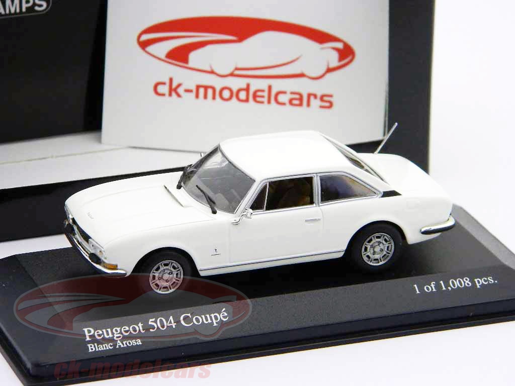 Peugeot 504 Coupé gris (Maxichamps) 1/43e
