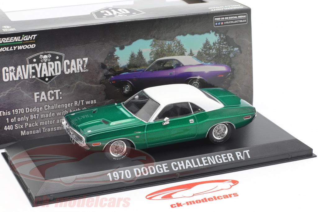 Modèle Réduit Greenlight 1:43 - Dodge Charger Police 2006 (série Castle) - Neuf