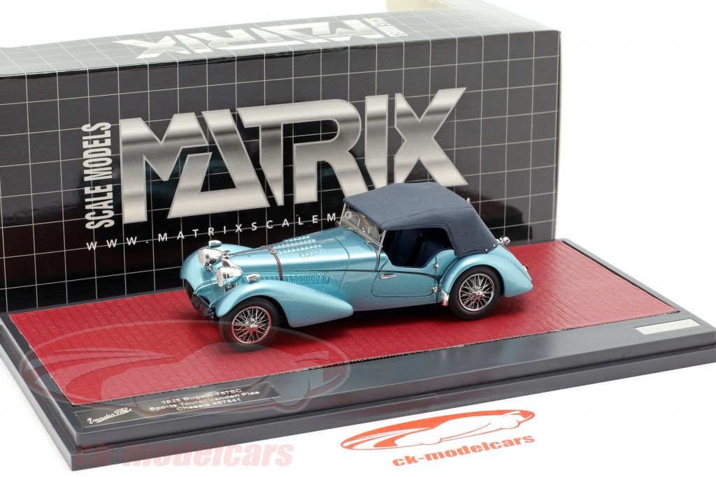 Bugatti T57SC Roadster vdPl 1938 - grey 1:43 - Thomas Langejürgen