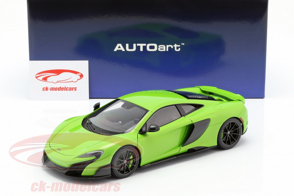 AUTOart 1:18 McLaren 675LT year 2016 green 76049 model car 76049  674110760491