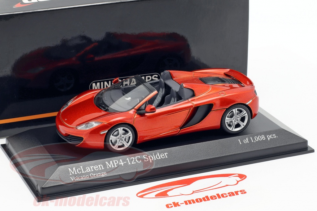 Minichamps 1:43 - 1 - Voiture de sport miniature - McLaren MP4-12C