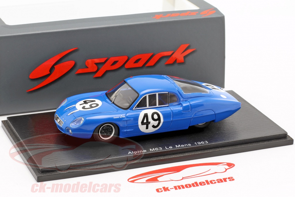 SPARK-MODEL S5483 Echelle 1/43 | RENAULT ALPINE M63 N 49 24h LE MANS