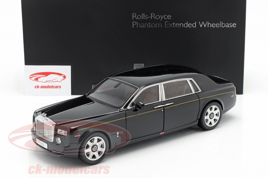 Rolls Royce Phantom Ewb Year 2012 Diamond Black 1 18 Kyosho