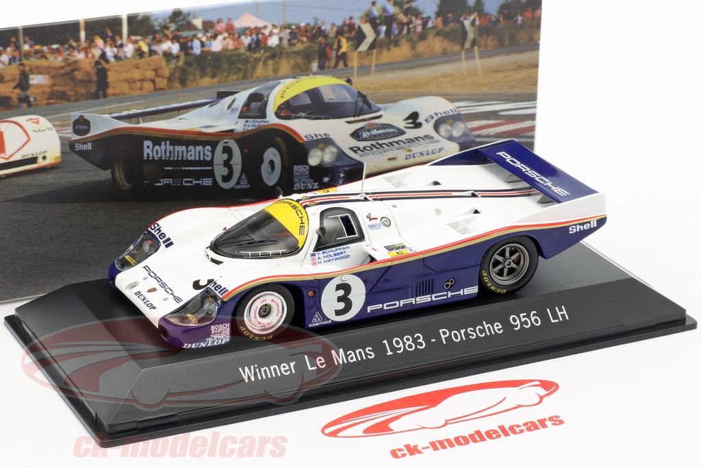 Spark 1:43 Porsche 956 LH #3 Winner 24h LeMans 1983 Schuppan 