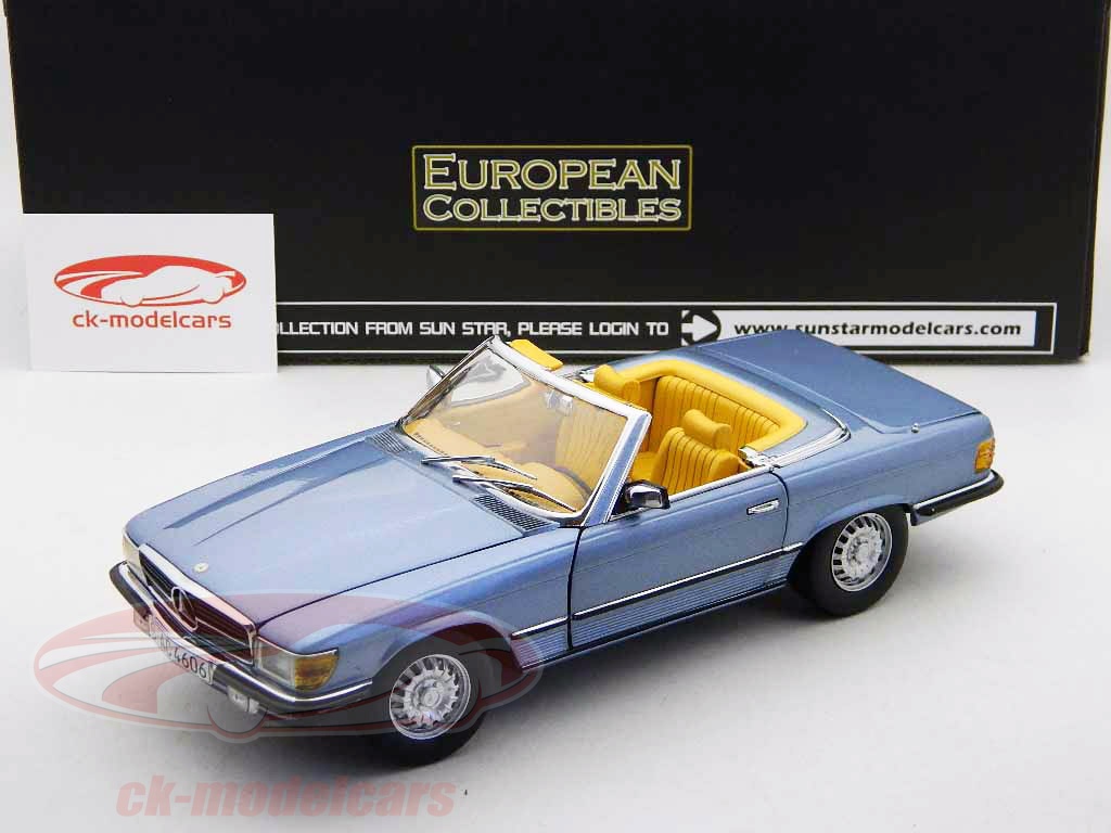 Sun Star Models 1:18 メルセデス·ベンツ350 SLコンバーチブル1977年 