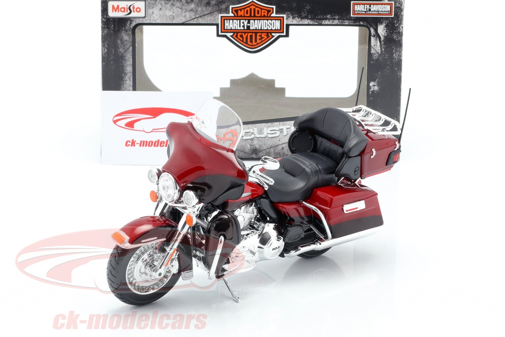 Harley Davidson Street Glide Special Schwarz 1/12 Maisto Modell Motorrad mit ode 