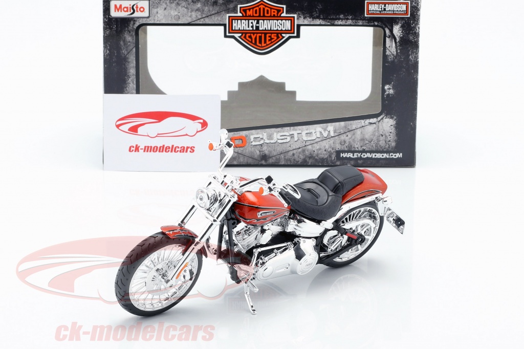 Maisto 1:12 32327 Harley Davidson 2014 CVO BREAKOUT MOTORCYCLE BIKE Model NEW 