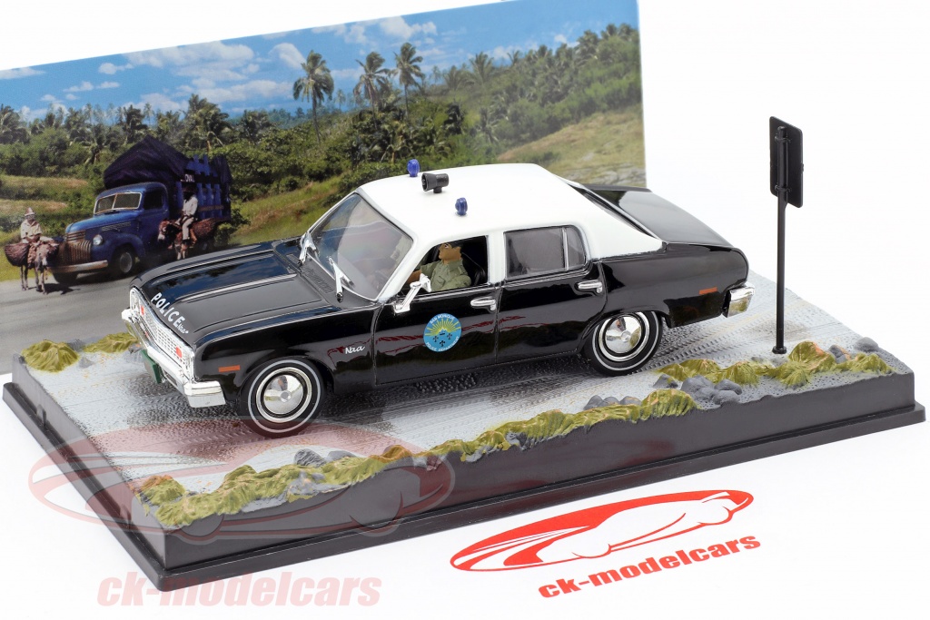 Ixo 1 43 Chevrolet Nova Police Car James Bond Movie Live And Let Die Dy043 Model Car Dy043