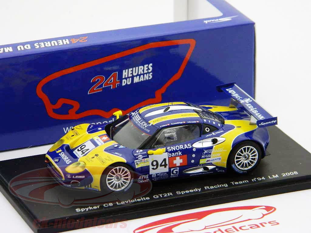 Spark S2156 – Spyker C8 Laviolette N°85 – Le Mans 2010 – 1/43
