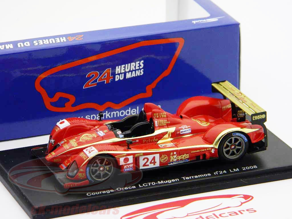 Ebbro 1:43 Courage LC70 Mugen Le Mans 2008 #24 from Japan Ebbro 1:43 Courage LC70 Mugen Le Mans 2008 #24 from Japan