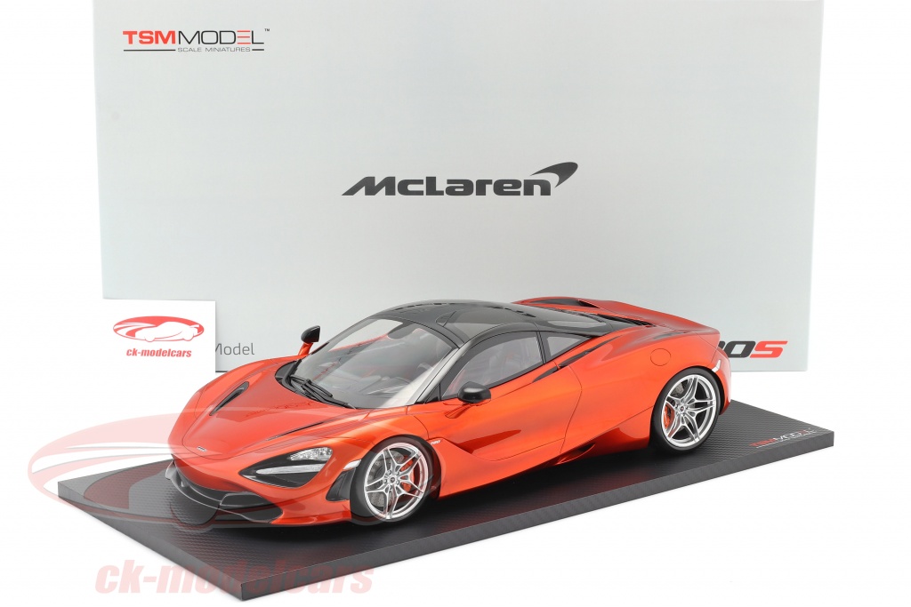 Miniature McLaren 720S Azores Orange – TSM 1:12 – TSM120002 – Neuve