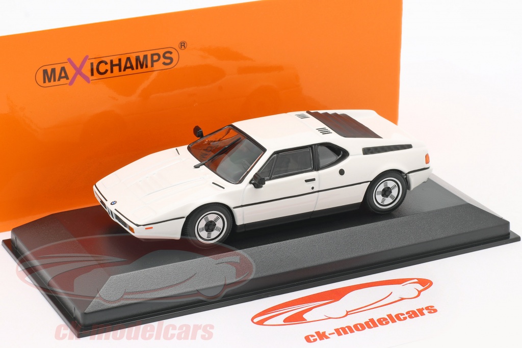 BMW M1 1 Series White 1:43 Scale Die-cast Model Toy Collectable Car 