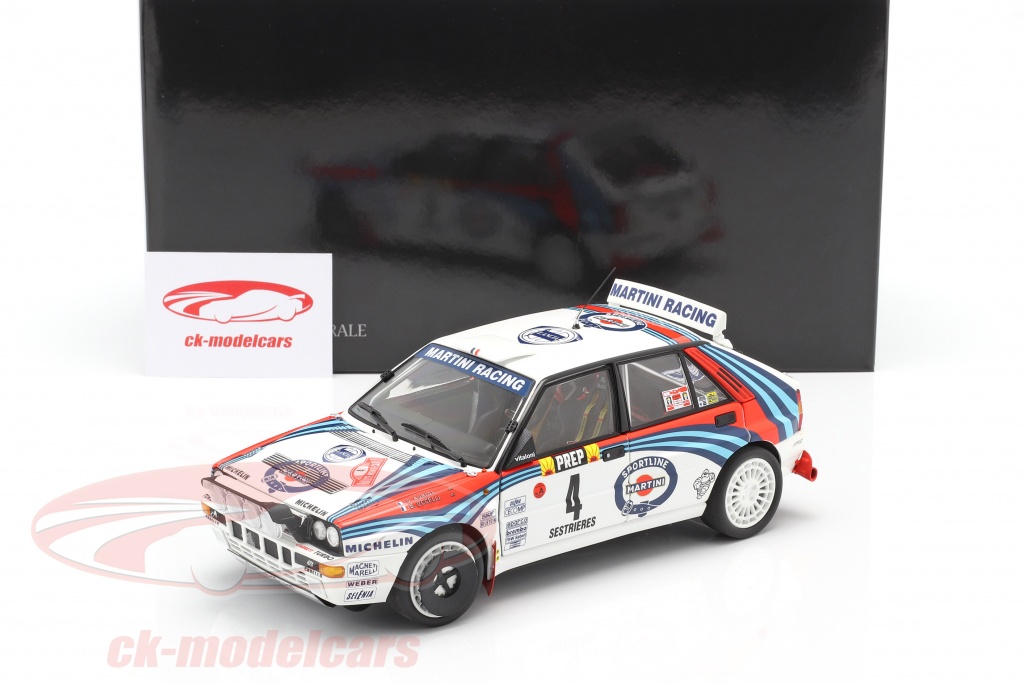 Kyosho 1:18 Lancia Delta HF Integrale Montecarlo 1992 #1 Auriol – Modello 08348A Nuovo - Foto 1