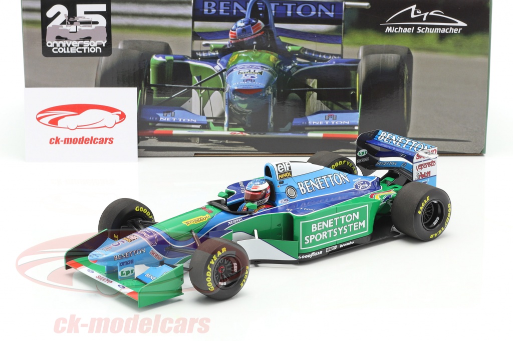 Optimismo bosquejo cesar Minichamps 1:18 M. Schumacher Benetton B194 #5 ganador Canadá F1 Campeón  mundial 1994 113940605 modelo coche 113940605 4012138167353