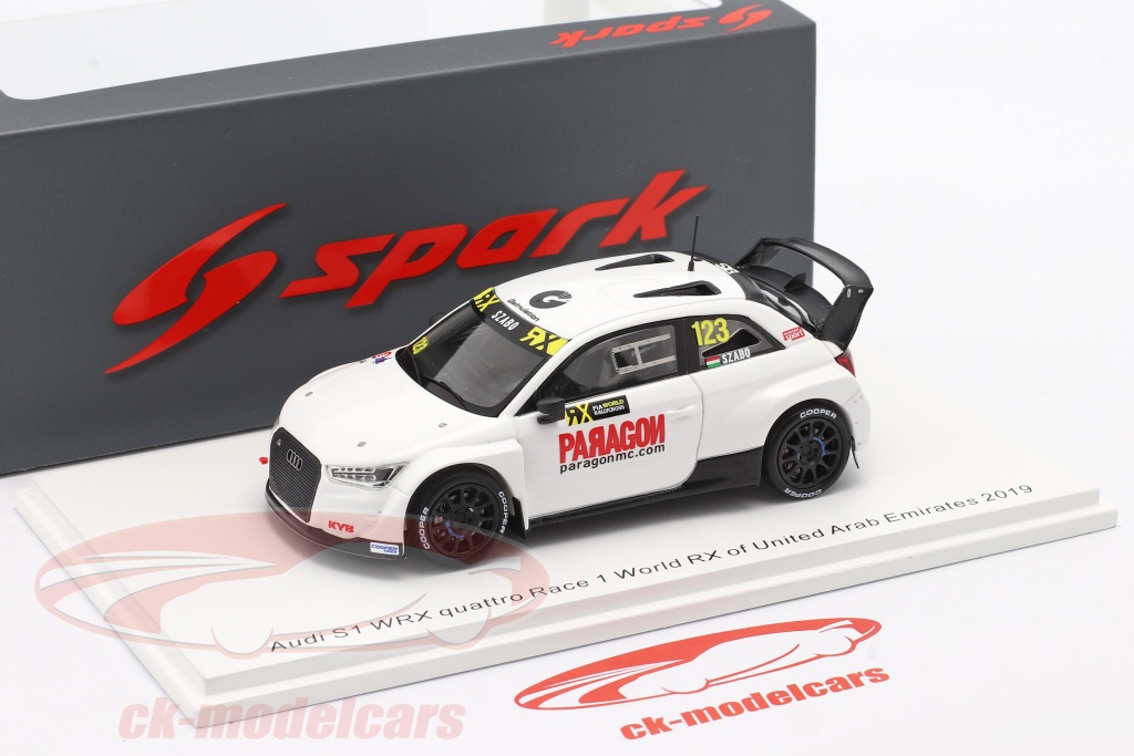 FR] SPARK MODEL AUDI S1 WRX N.4 3rd RACE 6 LATVIA 2020 ROBIN LARSSON 1