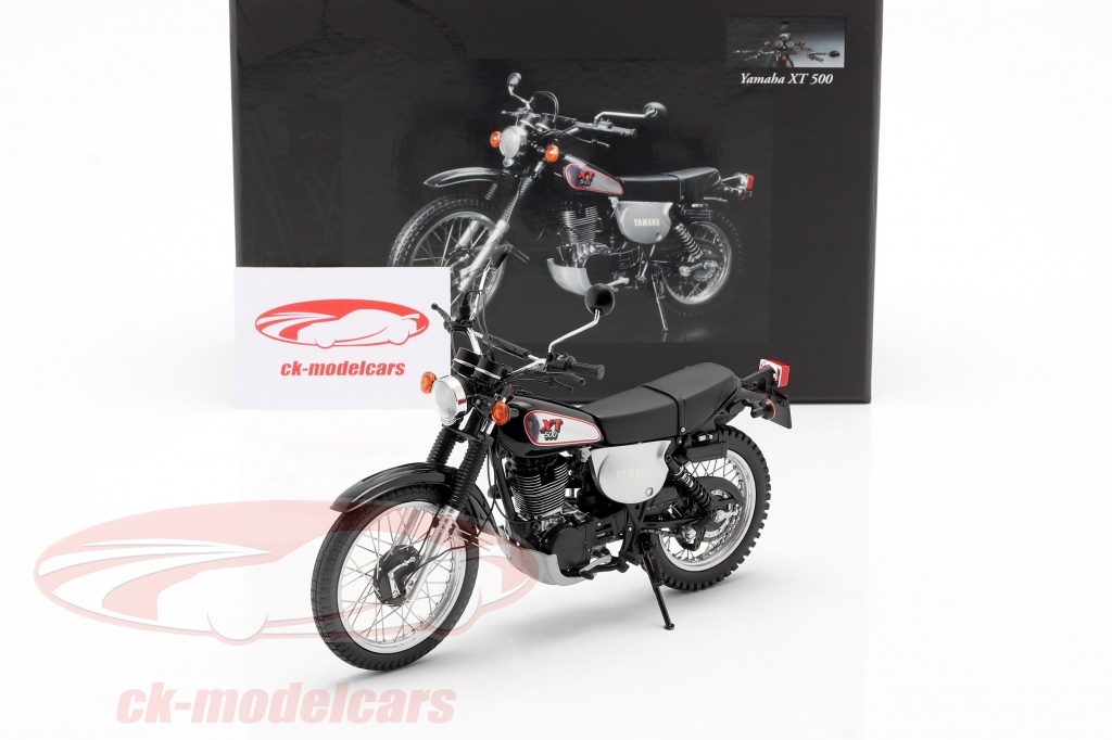 Minichamps 122163305 1/12 Yamaha XT 500 1988 Noire Modèle Du