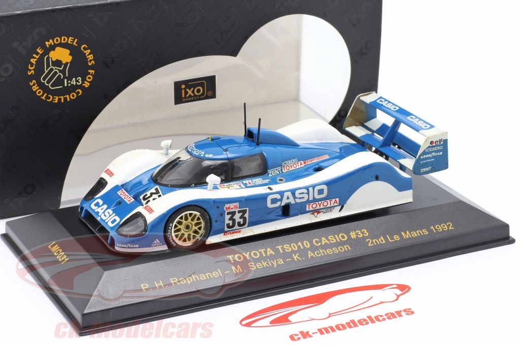 HPI 1/43 – Toyota TS010 N°37 – 24h Du Mans 1993 – Raphanel, Wallace, Acheson (neuf)