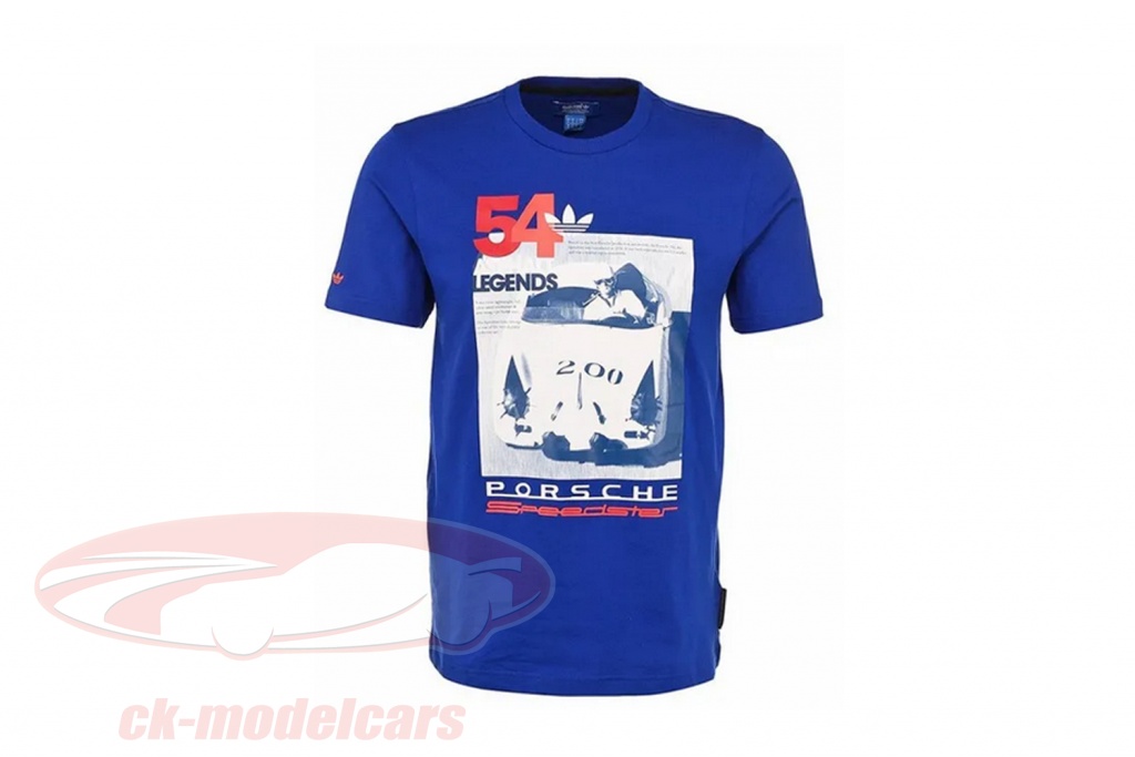 Porsche T Shirt Porsche Speedster Asphalt Legends Adidas Blue D89191 D89191 93012d89191