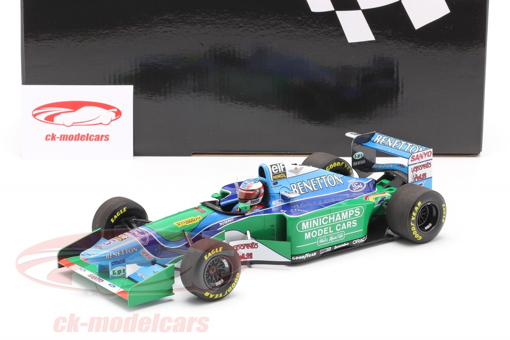 ligeramente Sangriento puerta Minichamps 1:18 Michael Schumacher Benetton B194 #5 alemán GP F1 Campeón  mundial 1994 510942705 modelo coche 510942705 4012138165434