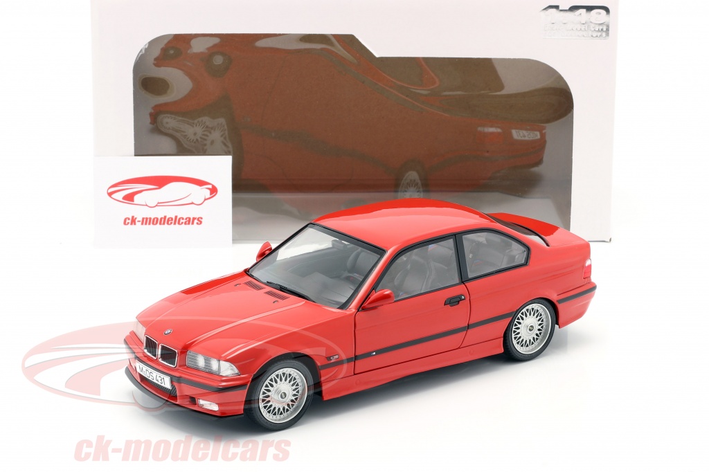 SOLIDO 1803904 BMW M3 E36 diecast model road car red body 1994 1:18th scale 