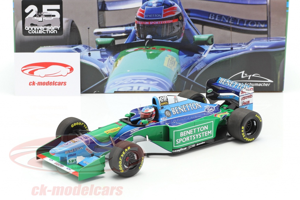 responder Más bien Espectacular Minichamps 1:18 M. Schumacher Benetton B194 #5 Francia GP F1 Campeón  mundial 1994 113940705 modelo coche 113940705 4012138167360