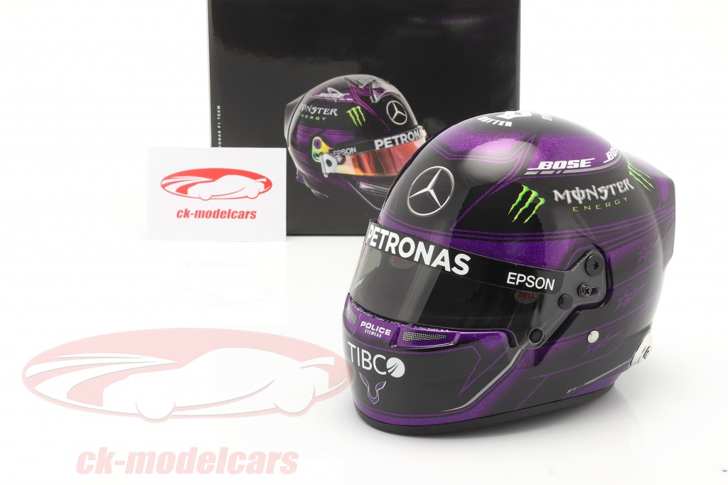 1/5 Spark Casque F1 Lewis Hamilton 2021 Mercedes-AMG Neuf Livraison Domicile 
