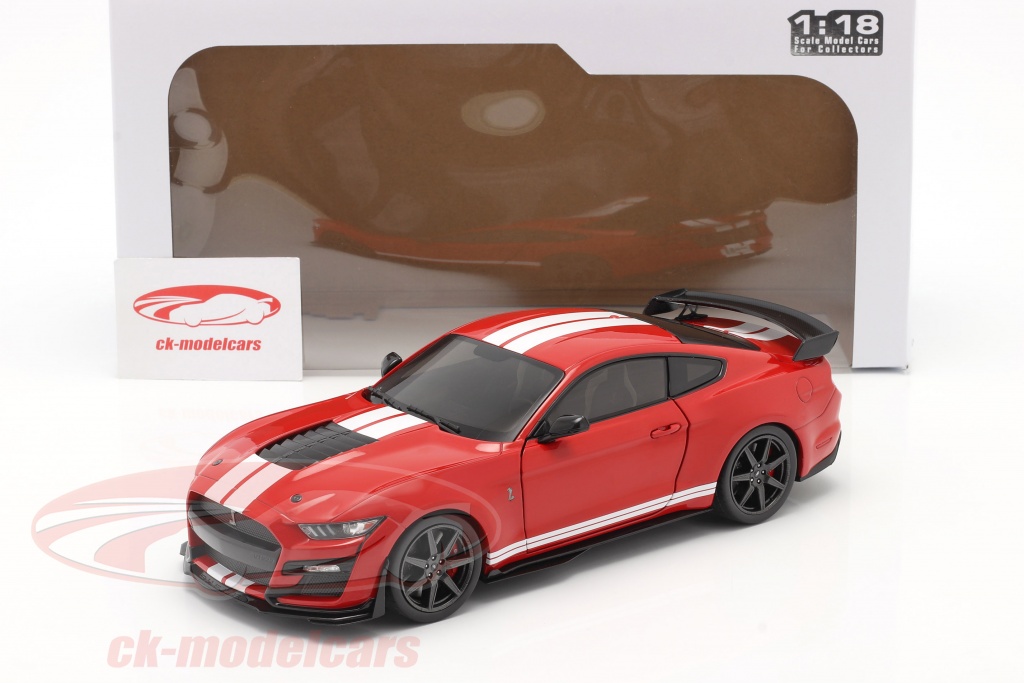 Solido 1:18 Ford Mustang Shelby GT500 Fast Track 建設年 2020 赤 S1805903 モデル 車  S1805903 421186000 3663506012051