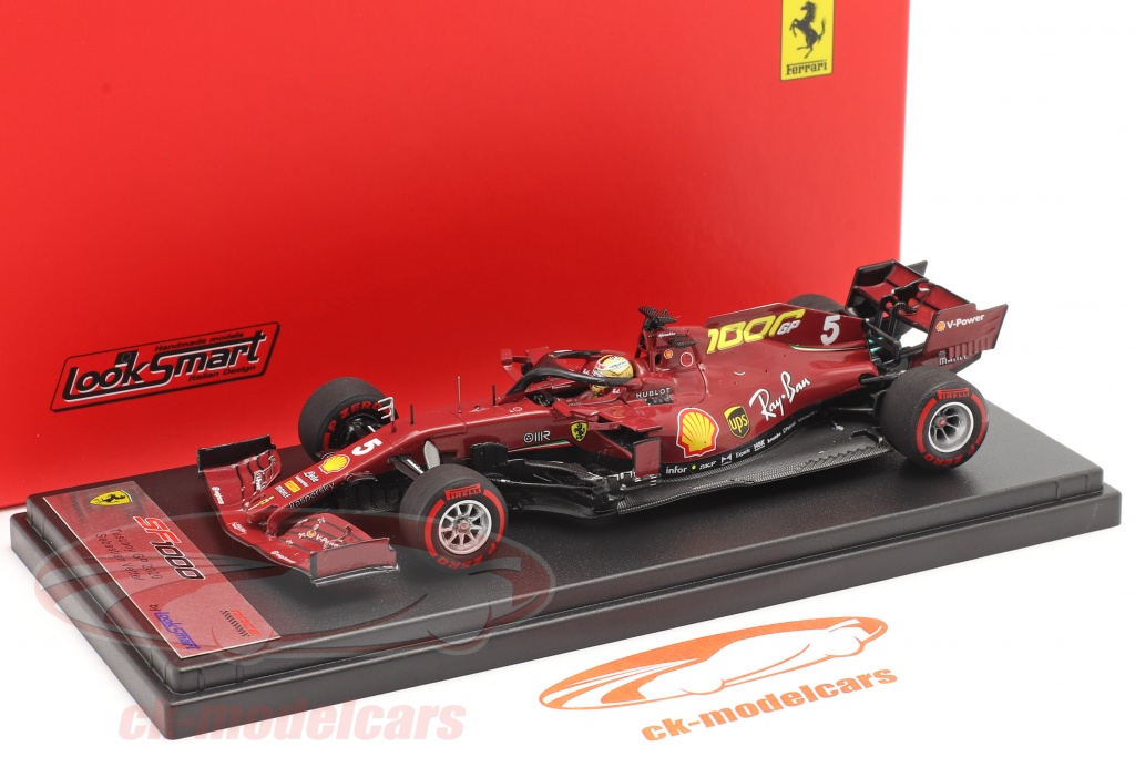 LookSmart 1:43 S. Vettel Ferrari SF1000 #5 1000位 GP Ferrari トスカーナ GP F1  2020 LSF1032 モデル 車 LSF1032 9580006141798