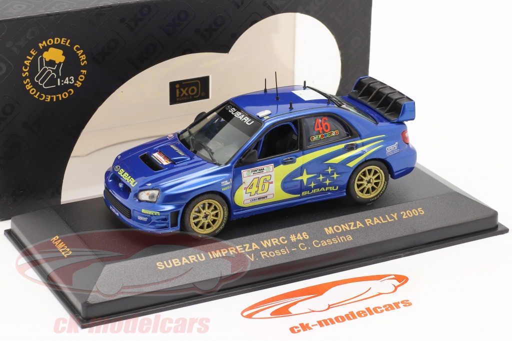 IXO 1/43 Subaru Impreza WRC Sarrazin/Pivato - Rally Monte