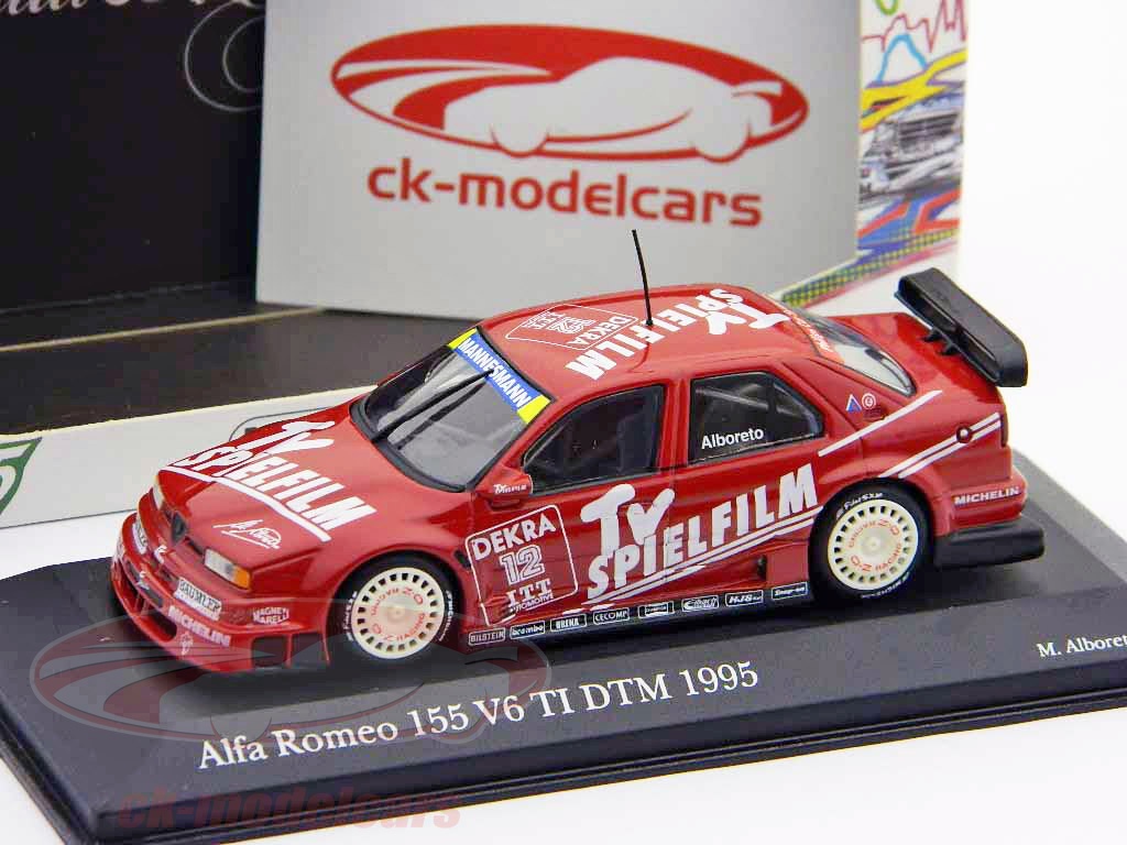 Miniature MINICHAMPS au 1/43:ALFA ROMEO 155 V6 TI DTM 95