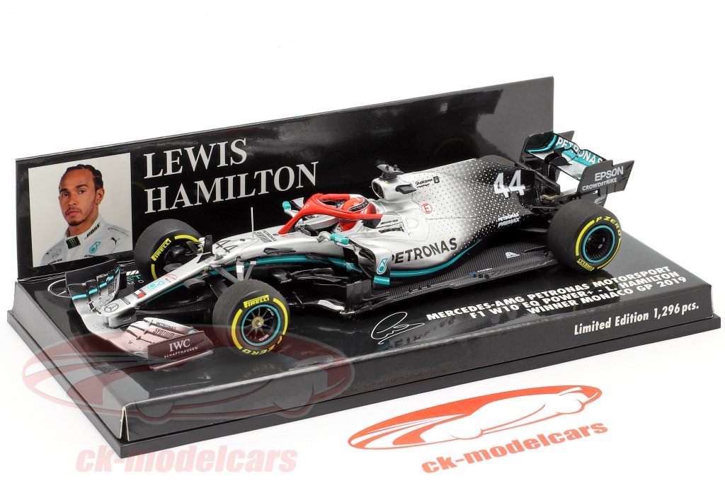 L Hamilton Mercedes-AMG f1 w10 #44 British GP champion du monde f1 2019 1:43 Minicham 