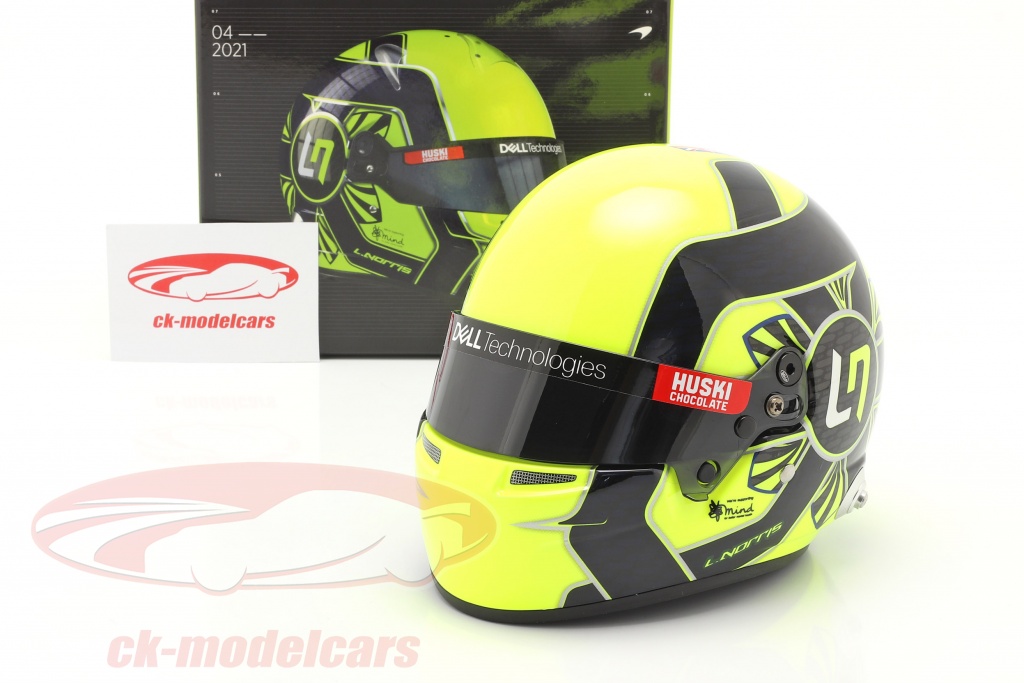 Bell 1 2 Lando Norris 4 Mclaren F1 Team Formula 1 2021 Helmet 4100107 Model Car 4100107 4100107