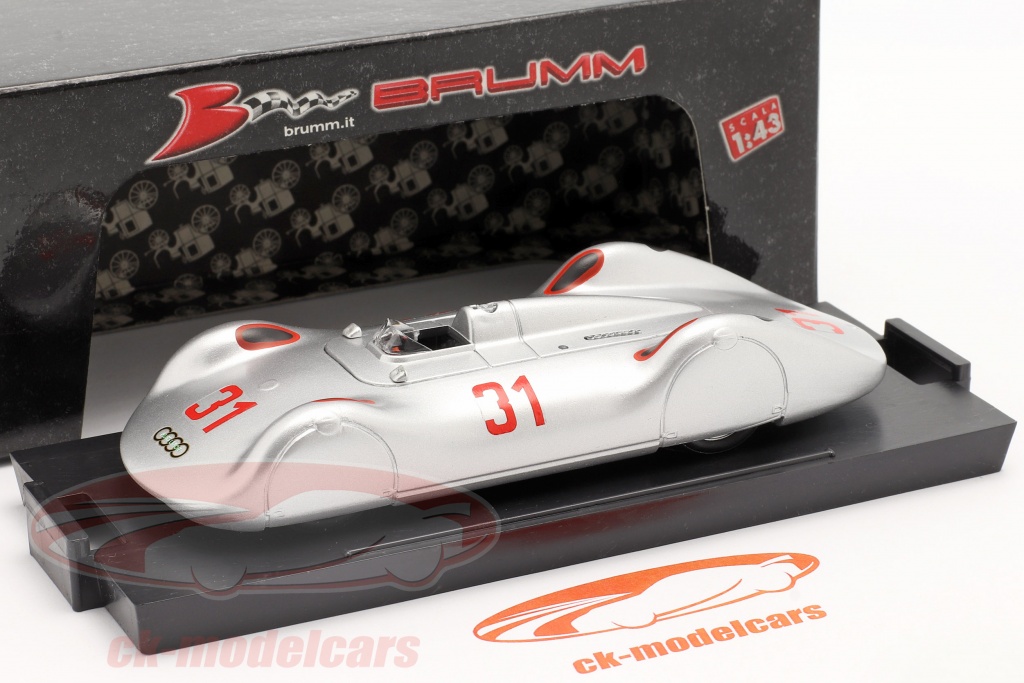 Brumm 1:43 B. Rosemeyer Auton Union Typ C Streamline #31 