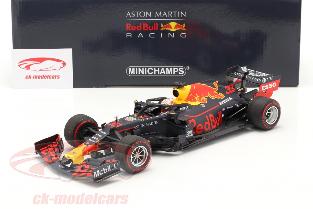 Minichamps 1:18 M. Verstappen Red Bull RB15 #33 Winnaar Duitse GP formule 1 110191133 model auto 110191133 4012138168343