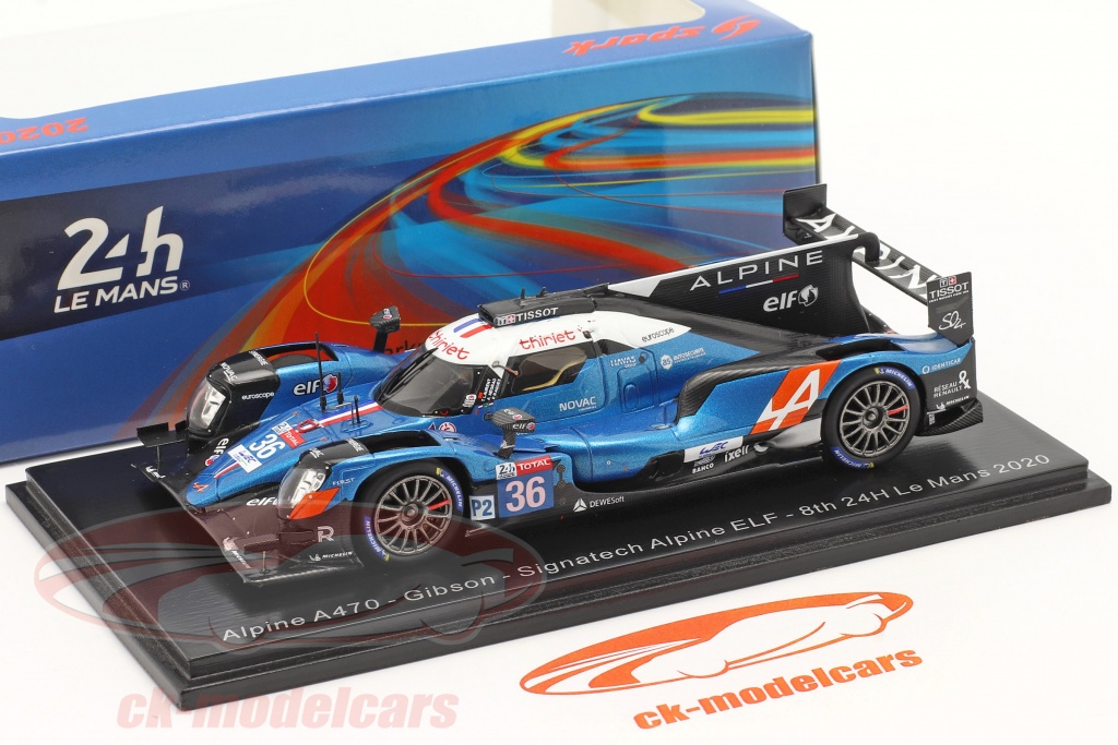 Signatech Spark 1:43 Alpine A470 #36 8日 24h LeMans 2020 Signatech Alpine Elf ...