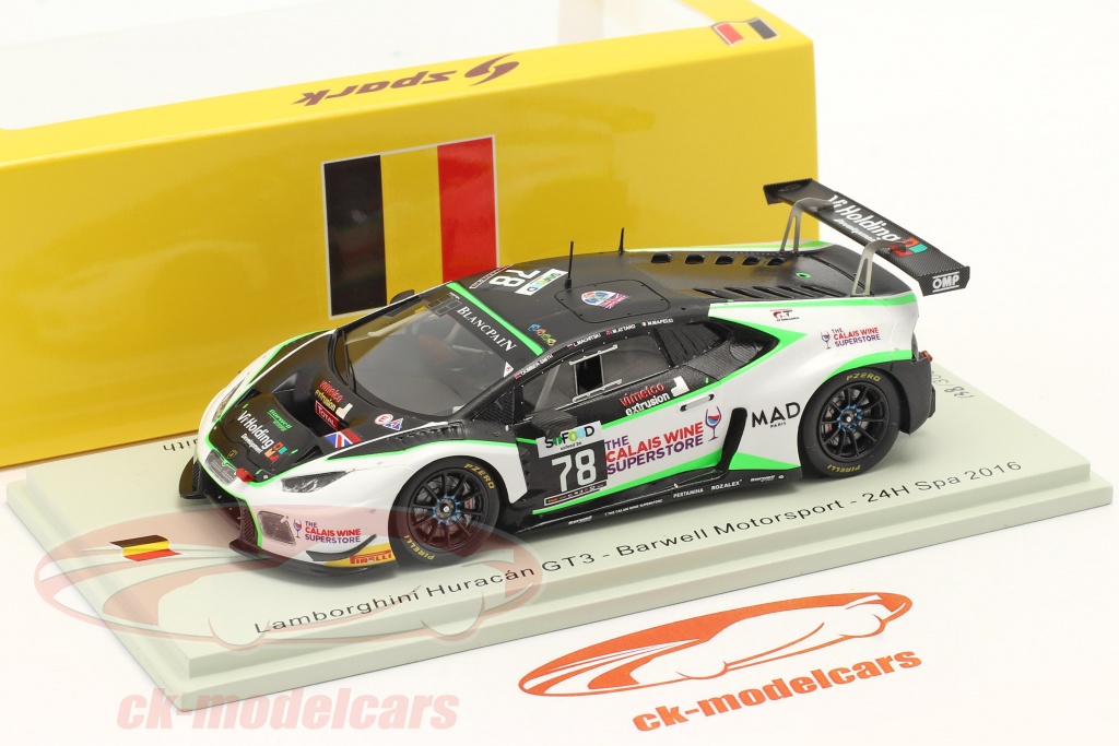 SPARK LAMBORGHINI HURACAN GT3 Evo Team Barwell Motorsport N 78 24H Spa