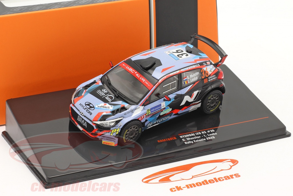 Hyundai i20 R5 #36 Rally Ypres 2021 Munster 1/43 Ixo NEU (Neu und originalverpackt) in Oberrüti