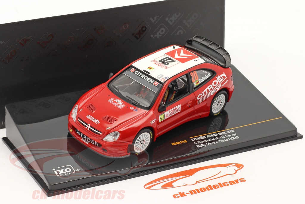 Ixo 1/43 Citroën Xsara WRC Rallye Monte Carlo 2008 - Modèle RAM310 Occasion