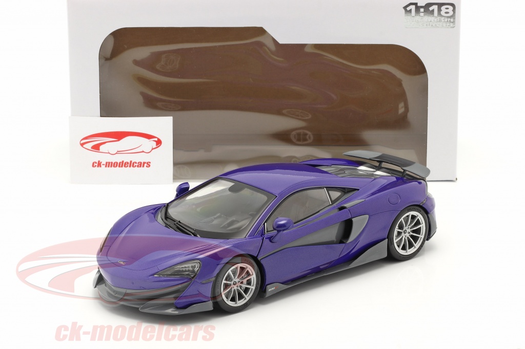 Solido 1:18 McLaren 600LT Coupe Año de construcción 2018 púrpura metálico  S1804502 modelo coche S1804502 421180400 3663506009518