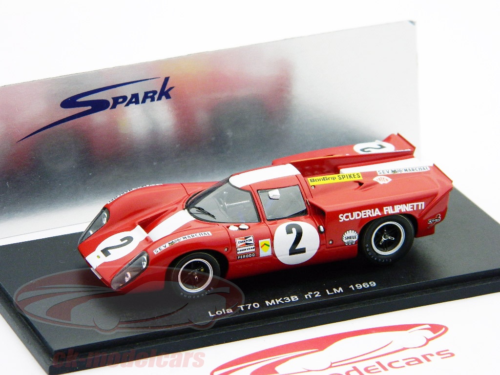 SPARK S1139 LOLA T70 n°21 Elkhart Lake 1968 Andretti 1.43 EUR 179,00