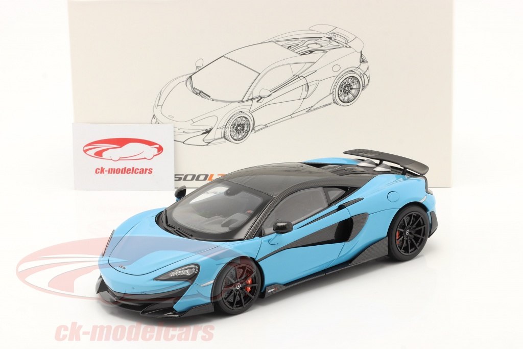 Modèles LCD McLaren 600LT Bleu Ciel 2018 1/18 LCD18006SB