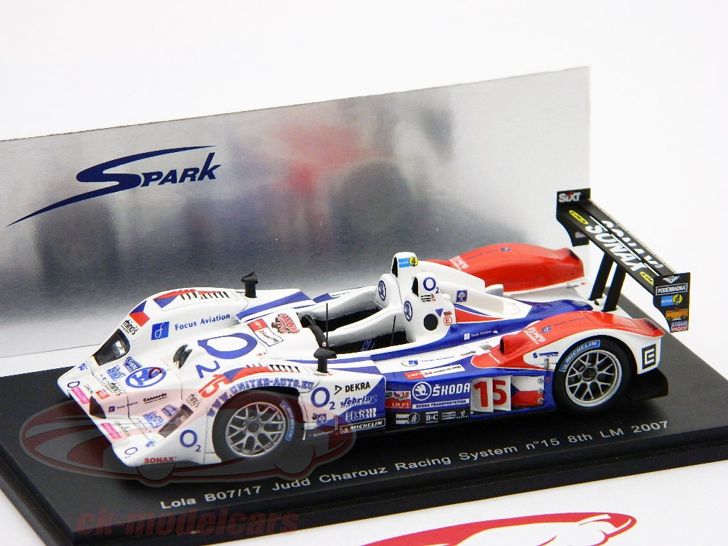 SPARK-MODEL S0249 Scala 1/43 | LOLA B07/17 N 15 CHAROUZ RACING 8th LE