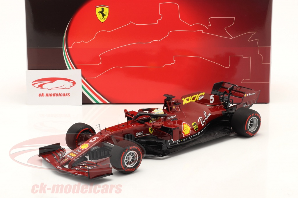F1 Ferrari SF1000 Charles Leclerc GP Toskana 2020 Edição Especial Ferrari's 1000th Race 1:18