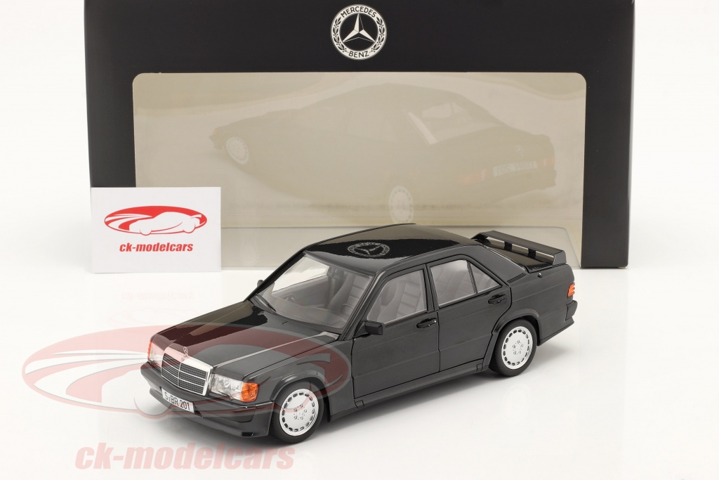 Norev 1:18 Mercedes-Benz 190 E 2.3 - 16 (W201) Baujahr 1984-88 blauschwarz  B66040663 Modellauto B66040663