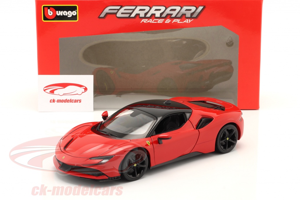 Bburago 1:18 Ferrari SF90 Stradale year 2019 red model 18-16015 4893993160150 8719247769077
