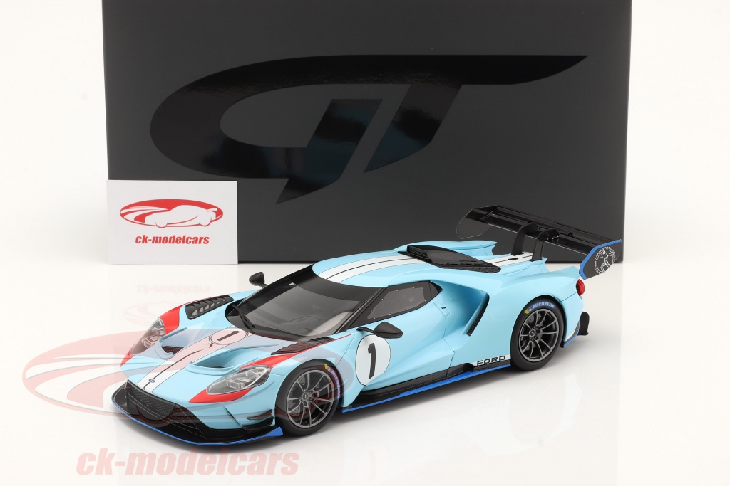 GT Spirit GT867 1/18 - Ford GT MK2 LM66 Bleu N°1 - Résine - Collection Le Mans