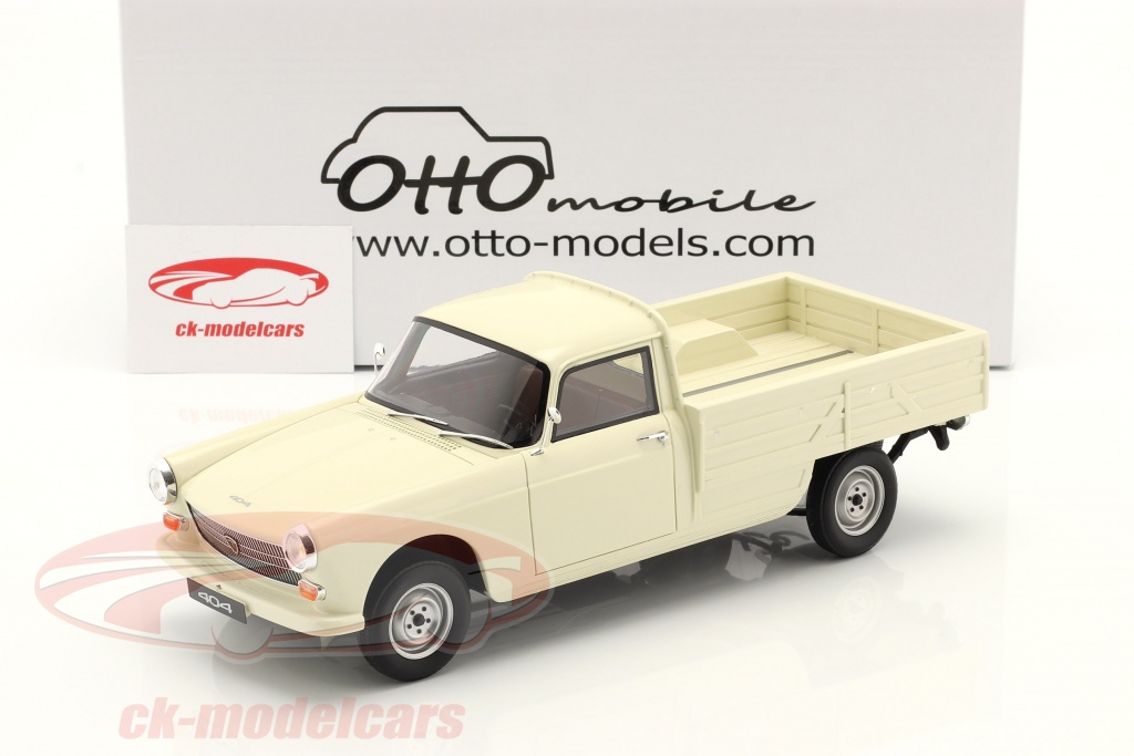 Peugeot 404 Pick-up de 1967 beige au 1/43 de Odéon 113