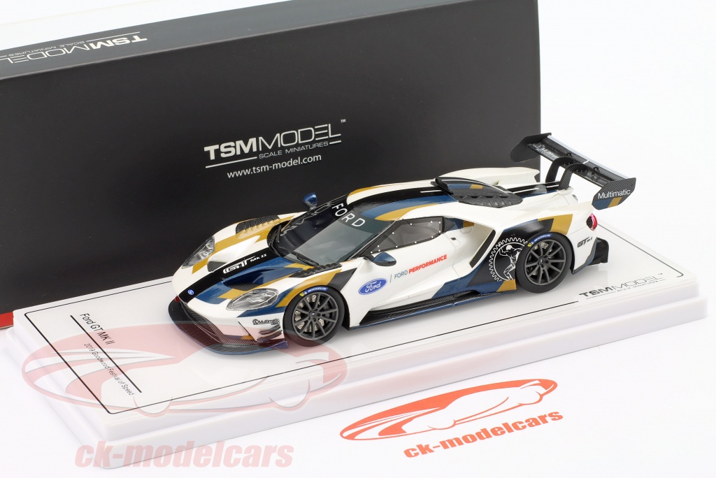 TSM 1/43 Ford GT MK II 2019 Goodwood, Résine, Modèle Neuf En Boîte