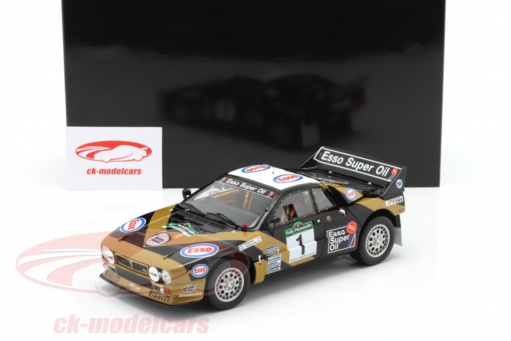 Kyosho 1:18 Lancia 037 Rally #1 勝者 Piancavallo Rallye 1985 