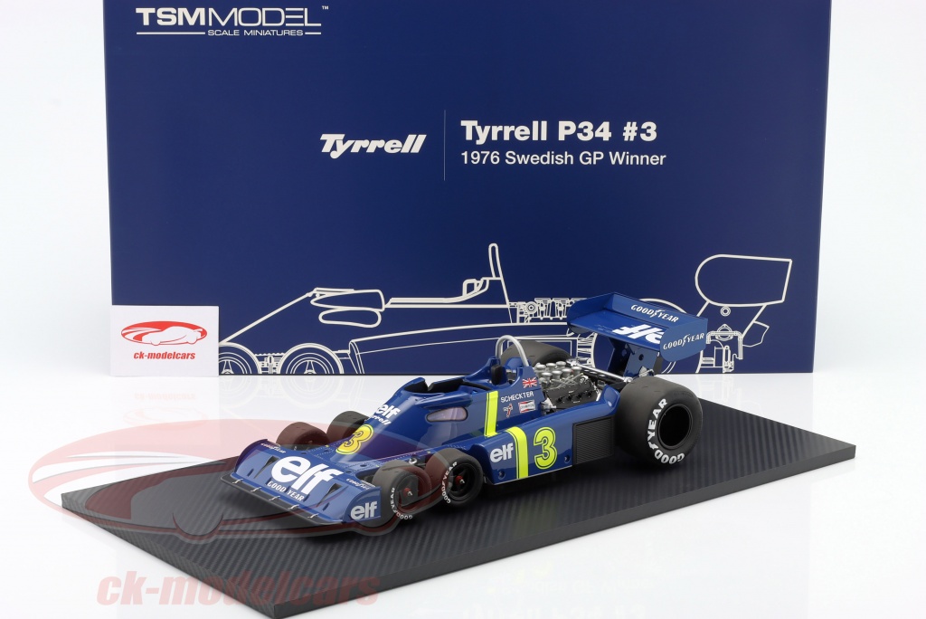 TSM TRUESCALE Tyrrell P34 #3 ティレル 1 18